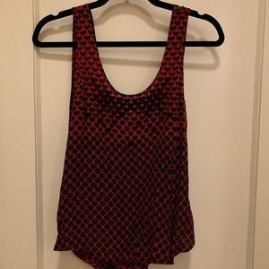 Club Monaco Beaded Pattern Tank Top, Size S